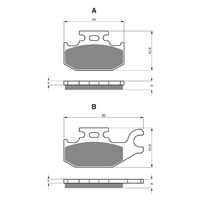 Goldfren Brake Pads GF182 - K5