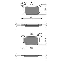 Goldfren Brake Pads GF190 - K5