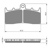 Goldfren Brake Pads GF194 - S3