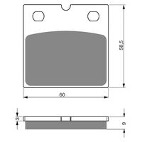 Goldfren Brake Pads GF197 - S3