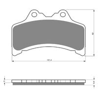 Goldfren Brake Pads GF204 - S3