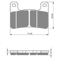 Goldfren Brake Pads GF213 - S3