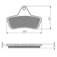 Goldfren Brake Pads GF232 - K5