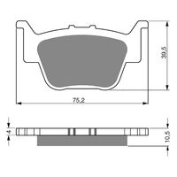 Goldfren Brake Pads GF243 - K5