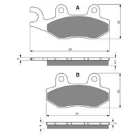 Goldfren Brake Pads GF247 - S3