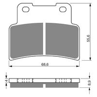 Goldfren Brake Pads GF251 - S3