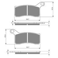 Goldfren Brake Pads GF261 - K5