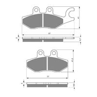 Goldfren Brake Pads GF266 - S3