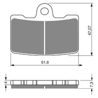 Goldfren Brake Pads GF269 - S3