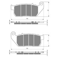 Goldfren Brake Pads GF272 - S3