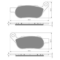 Goldfren Brake Pads GF273 - S3