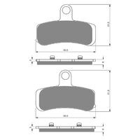 Goldfren Brake Pads GF275 - S3