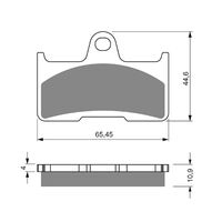 Goldfren Brake Pads GF281 - K5