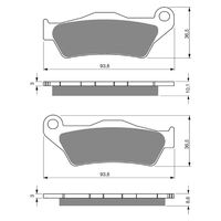 Goldfren Brake Pads GF292 - S3