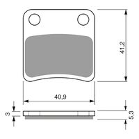 Goldfren Brake Pads GF303 - S3