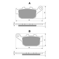 Goldfren Brake Pads GF306 - S3