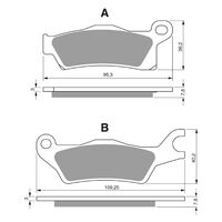 Goldfren Brake Pads GF309 - K1