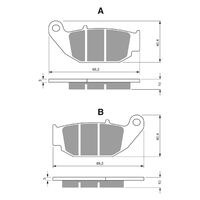 Goldfren Brake Pads GF311 - K5