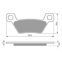 Goldfren Brake Pads GF316 - K5