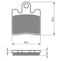 Goldfren Brake Pads GF326 - S3