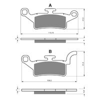 Goldfren Brake Pads GF330 - S3