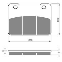 Goldfren Brake Pads GF331 - S3