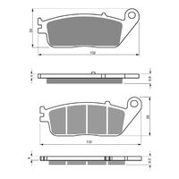 Goldfren Brake Pads GF333 - S3