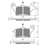 Goldfren Brake Pads GF336 - S3