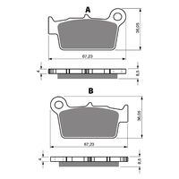 Goldfren Brake Pads GF346 - K5