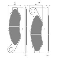 Goldfren Brake Pads GF352 - S3