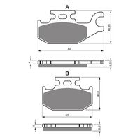 Goldfren Brake Pads GF373 - K5