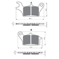 Goldfren Brake Pads GF387 - S3