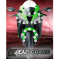 Eazi-Guard Stone Chip Paint Protection Film for Kawasaki ZX-10R 2016 - 2018