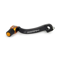 Hammerhead Honda CRF 250 X 2004-2015 Gear Lever With Customisable Rubber Tip Orange