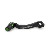 Hammerhead Honda CRF 250 R 2010-On Gear Lever With Customisable Rubber Tip Green