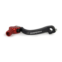 Hammerhead Honda CRF 250 R 2010-On Gear Lever With Customisable Knurled Tip Red