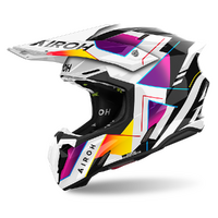 Airoh 'Twist 3 Rainbow' MX Helmet