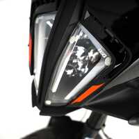 Headlight Shields (pair), KTM 790 Adventure '19- (Clear)