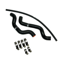 Eazi-Grip Silicone Hose and Clip Kit for Suzuki SV650 2003 - 2014  Black