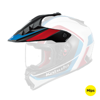 Kabuto 'Geosys GT MIPS®' Peak - BLOCK WHT/BLU/RED