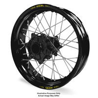 KTM 950-990 Adventure Black Excel Rims / Black Haan Hubs Rear Wheel - 950-990 Adventure 2003-14 17*4.50