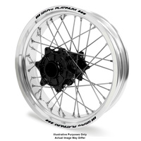 KTM Adventure Silver Platinum Rims / Black Haan Hubs Rear Wheel - 790 2019-On 17*5.00 