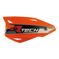 Rtech Orange Vertigo MX Handguards - Includes Mounting Kit