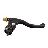 Whites Brake Lever Assembly - Honda - Black Shorty