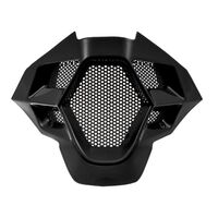 LS2 MX456 Light Chin Air Vent Mat Blk