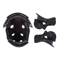 LS2 MX470 Subverter Liner/Cheek Pad Set Black Xs