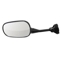 Whites Mirror Black Honda VFR800 02- LH