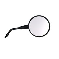 Whites Mirror 8mm Pair - Universal Black Round