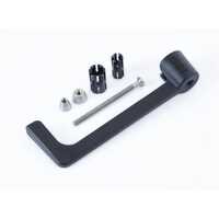 Moulded Lever Guard, Black, Kawasaki H2 SX