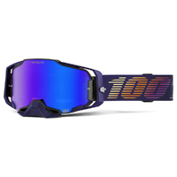 100% 'Armega' MX Goggles - Agenda (HiPER® Blue Mirror Lens)